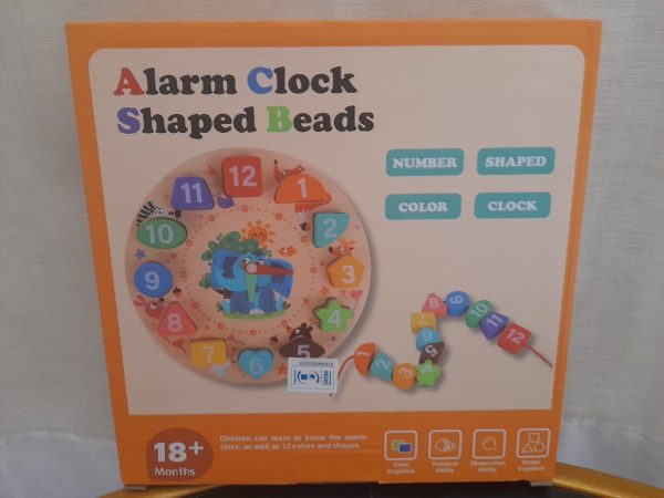 Alarm clock shaped beads