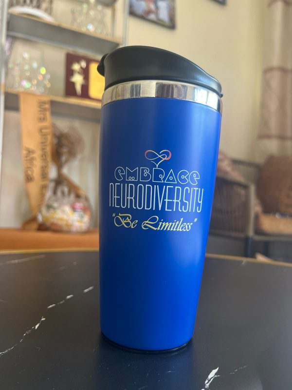 Branded Thermal Flask (Blue)